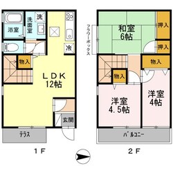 ラークコート・アゼリアの物件間取画像